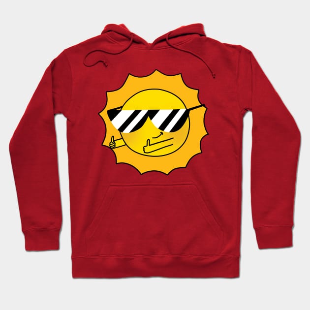 Cool sun of approval Hoodie by Nikamii